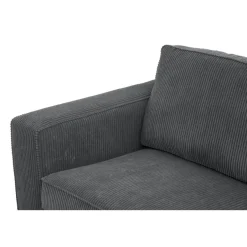 Leen Bakker Bank Stuttgart 3-zits - antraciet Clearance