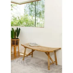 Nordlys Bank van bamboehout Hot