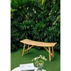 Nordlys Bank van bamboehout Hot