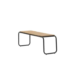 Fjôrd Bankje Naturel Hout - 136x40x46cm - Holmbeck Discount