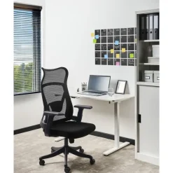 Leen Bakker BARD - Bureaustoel - Zwart - Stof Sale