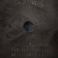 Beliani BARIS - Bloempot set van 2 - Beige - Groot - Stenenmix