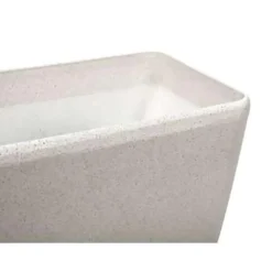 Beliani BARIS - Plantenbak - Beige - 60 cm - Stenenmix Online