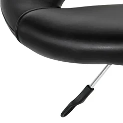 Giga Living Barkruk - Zwart PU leer - Zithoogte 79cm - Trana - Set van 2 Online