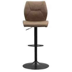 Leen Bakker Barkruk Jesse - verstelbaar - cognac New