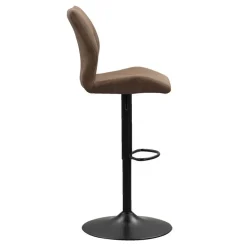 Leen Bakker Barkruk Jesse - verstelbaar - cognac New