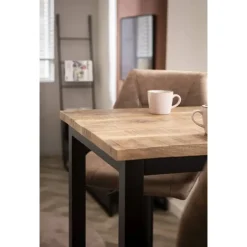 Leen Bakker Barkruk Jesse - verstelbaar - cognac New