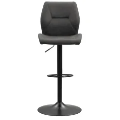 Leen Bakker Barkruk Jesse - verstelbaar - antraciet Sale