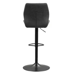 Leen Bakker Barkruk Jesse - verstelbaar - antraciet Sale