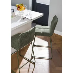 Leen Bakker Barkruk Stella - groen Outlet