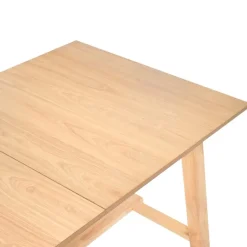 Beliani BARNES - Eettafel - Lichthout - 160/200 x 90 cm - MDF Outlet