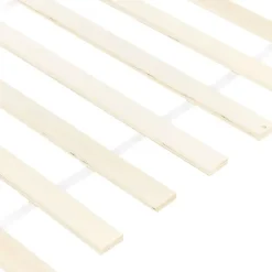 Beliani BARRET II - Tweepersoonsbed - Lichtbruin - 160 x 200 cm - Dennenhout Best