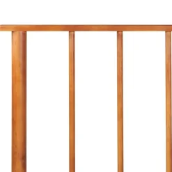 Beliani BARRET II - Tweepersoonsbed - Lichtbruin - 160 x 200 cm - Dennenhout Best