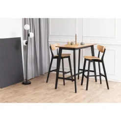 Giga Living Bartafel - Eiken Veneer - 120x60x105cm - Maughold New