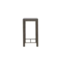 Fjôrd Bartafel Wicker - Grijs Glas - 100x60x110cm - Alo Online