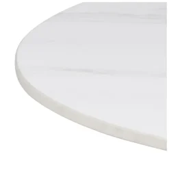 Giga Living Bartafel Wit Keramiek - Metaal - 80x80x105cm - Laurens Hot