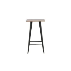 Fjôrd Bartafel Zwart Hout - 60x60x105cm - Tempe Online