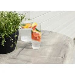 Fjôrd Bartafel Zwart Kunststof - 70x70x100cm - Milano New