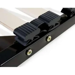 Beliani BASIC - Vrijstaande lattenbodem - Zwart - 160 x 200 cm - Staal Online