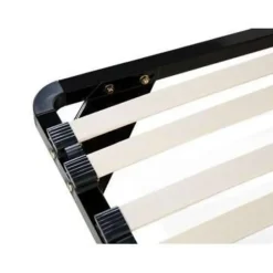 Beliani BASIC - Vrijstaande lattenbodem - Zwart - 160 x 200 cm - Staal Online