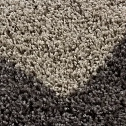 Muratap Basic Shaggy Kader vloerkleed Taupe Hoogpolig - 300x400 CM Discount