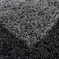 Muratap Basic Shaggy Kader vloerkleed Grijs Hoogpolig - 200x290 CM Online