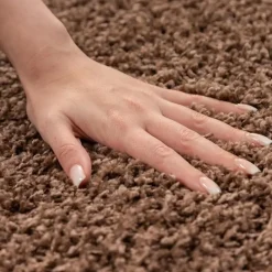 Muratap Basic Shaggy vloerkleed Caramel Hoogpolig - 120x170 CM Best