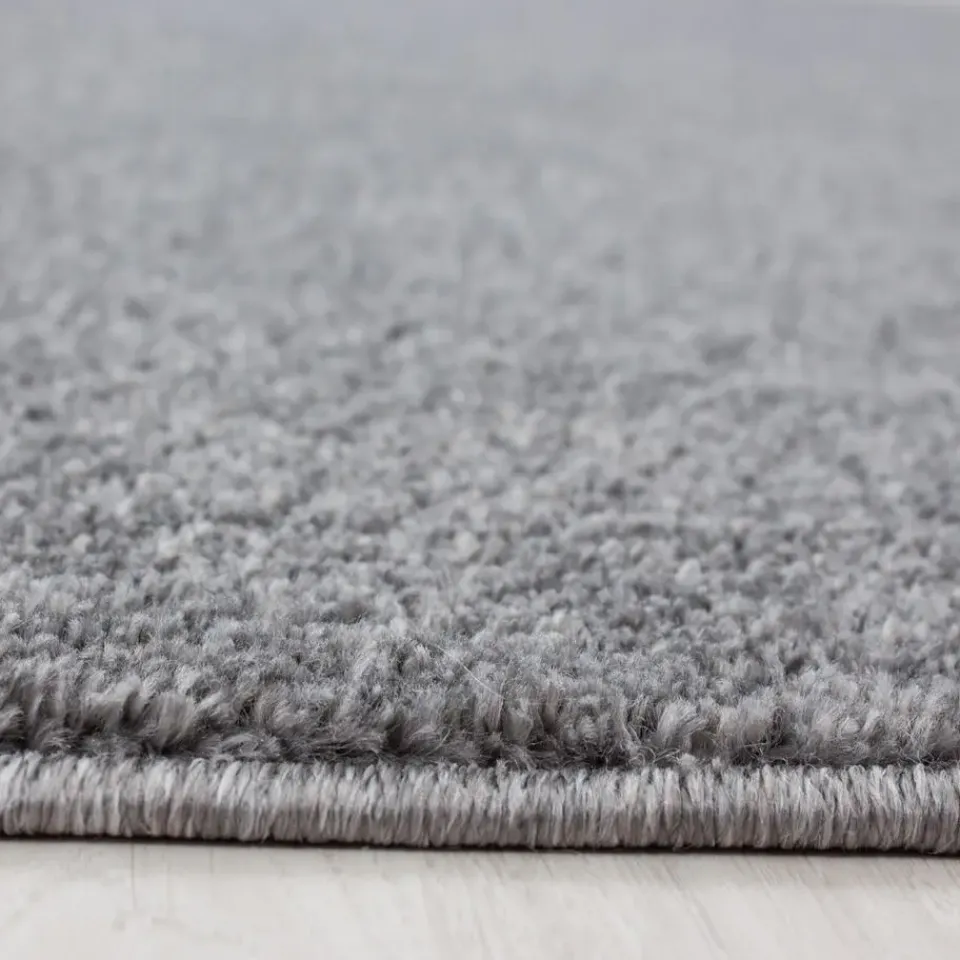 Muratap Basics Effen Rond Vloerkleed Lichtgrijs Laagpolig - 160 CM ROND Discount