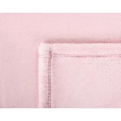 Beliani BAYBURT - Deken - Roze - 200 x 220 cm - Polyester Online