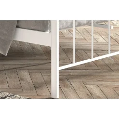 Rousseau Bed Liza 140x200 met lattenbodem - wit Clearance