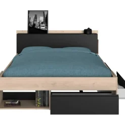 Parisot Bed Most 160x200cm - eik/zwart Sale