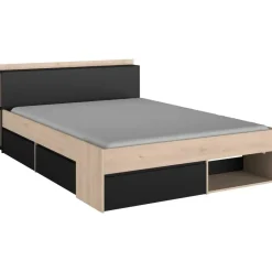 Parisot Bed Most 160x200cm - eik/zwart Sale