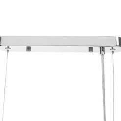 Beliani BELELLE - Kroonluchter - Zilver - Ijzer Sale