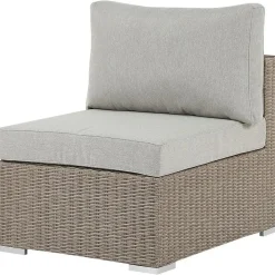 Beliani Loungeset CONTARE - Grijs - 6-delig Outlet