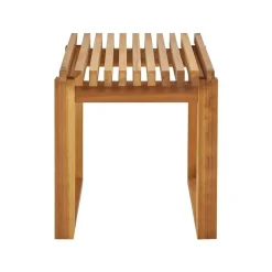 Beliani BELLANO - Bijzettafel - Lichthout - Acaciahout Outlet