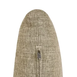 Beliani BELSITO - Ligstoel - Taupe - Rotan Sale