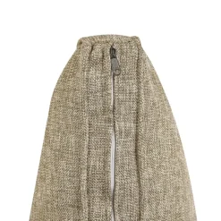 Beliani BELSITO - Ligstoel - Taupe - Rotan Sale