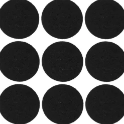 Benson Antikrasvilt - zelfklevend - 25x delig - zwart - meubelvilt New