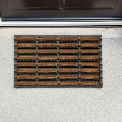 Benson Deurmat - rubber met kokos borstels - 40 x 60 cm - buiten