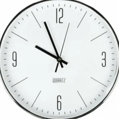 Benson Wandklok - zilverkleurig - D30 cm - minimalistisch design Online