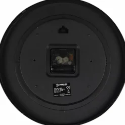 Benson Wandklok - zwart - D30 cm - modern design - stijlvol Sale