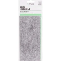 Benson Zelfklevend antikrasvilt - knipbaar - 20 x 9 cm - grijs Outlet