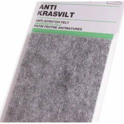 Benson Zelfklevend antikrasvilt - knipbaar - 20 x 9 cm - grijs Outlet