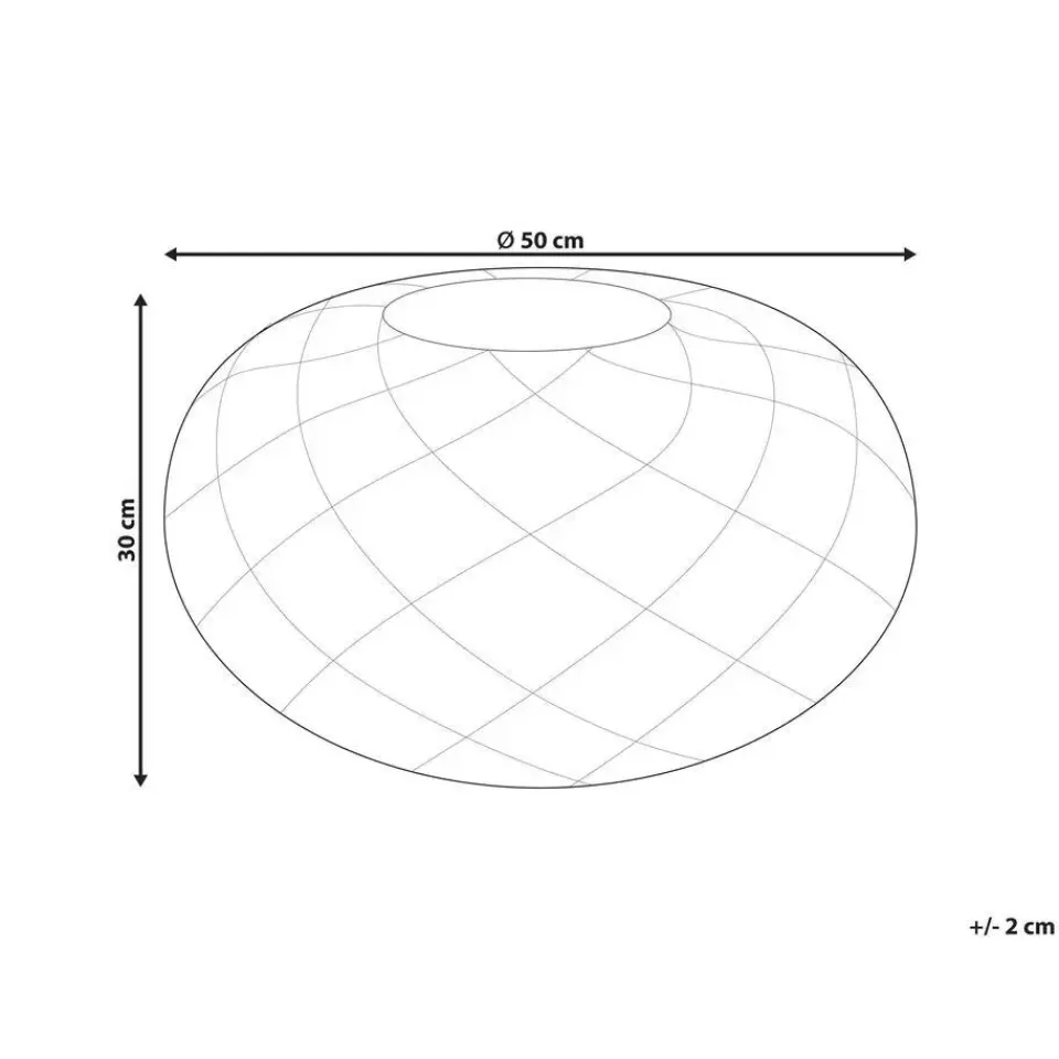 Beliani BERKANE - Poef - Beige - Katoen Discount