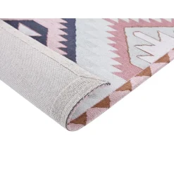 Beliani BESLER - Loper - Multicolor - 80 x 300 cm - Katoen Outlet