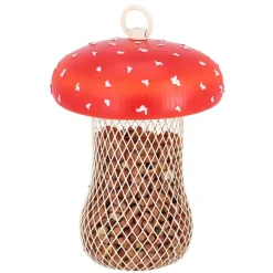 Best for Birds Voedersilo noten Fungi - PVC/ijzer - 13 x 18 cm Best