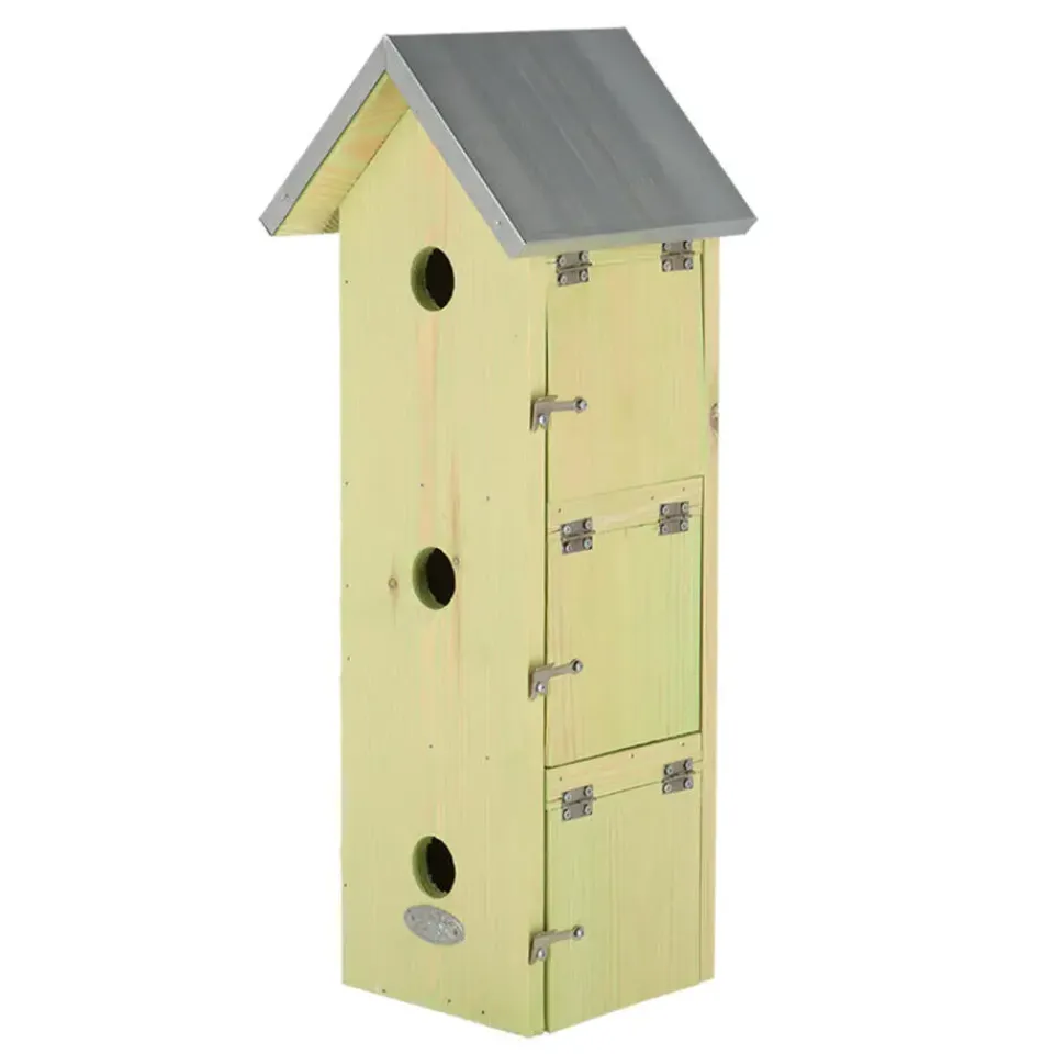 Best for Birds Vogelhuisje - mussenflat - hout - 51 x 19 cm Discount
