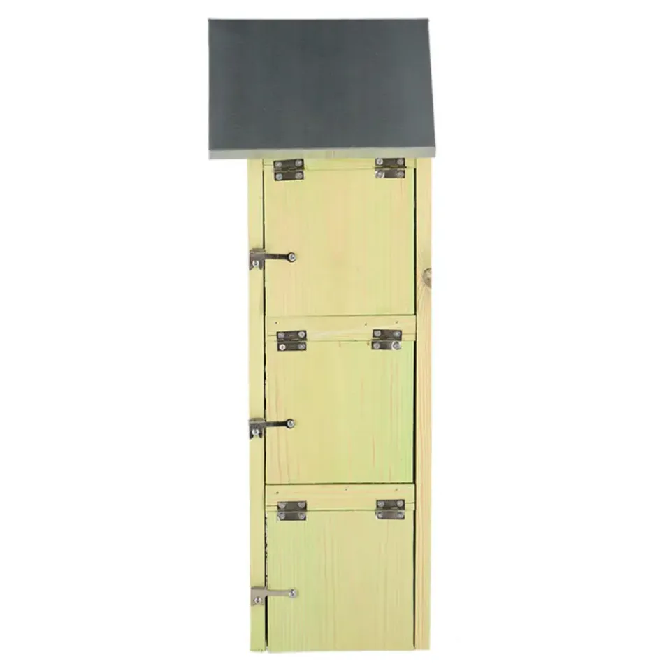 Best for Birds Vogelhuisje - mussenflat - hout - 51 x 19 cm Discount