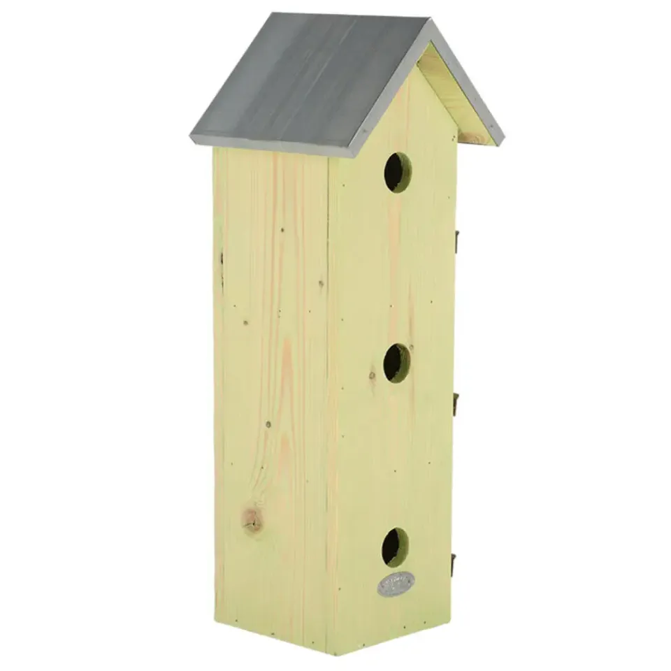 Best for Birds Vogelhuisje - mussenflat - hout - 51 x 19 cm Discount