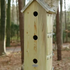 Best for Birds Vogelhuisje - mussenflat - hout - 51 x 19 cm Discount